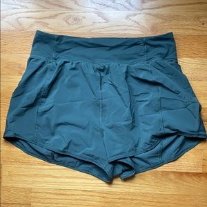 Lululemon Green Shorts